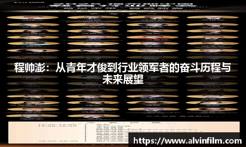 程帅澎：从青年才俊到行业领军者的奋斗历程与未来展望